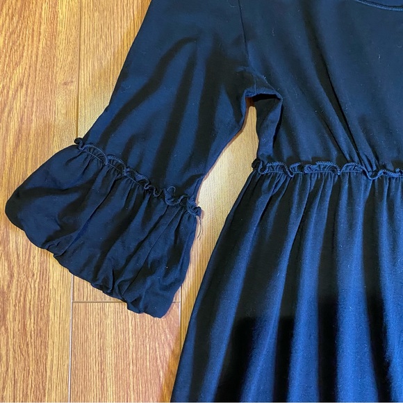 NWOT Max Studio Black Stretch All Season Vintage Empire Dress Size Small - Picture 7 of 13